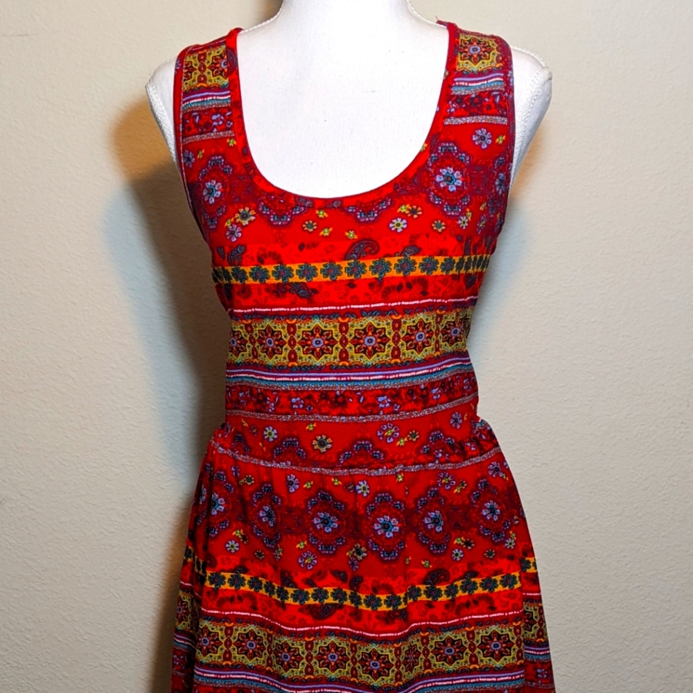Self Esteem multi-color dress